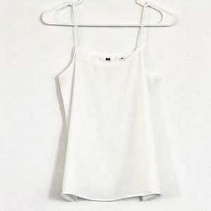 Uniqlo Drape Camisole Top White